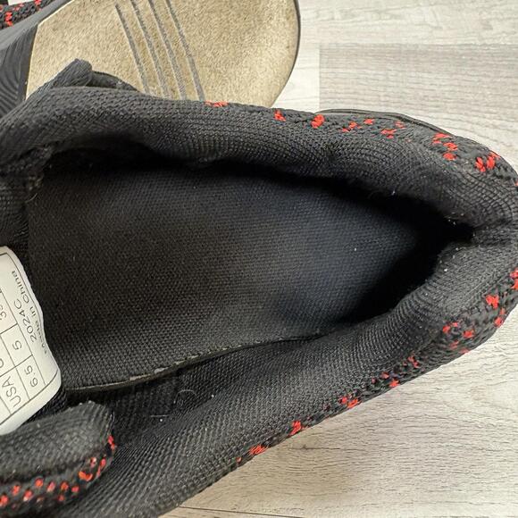 Strikeforce KR Flyer Bowling Shoes Men's 6.5 Black Red Mesh Athletic Style - Picture 8 of 13